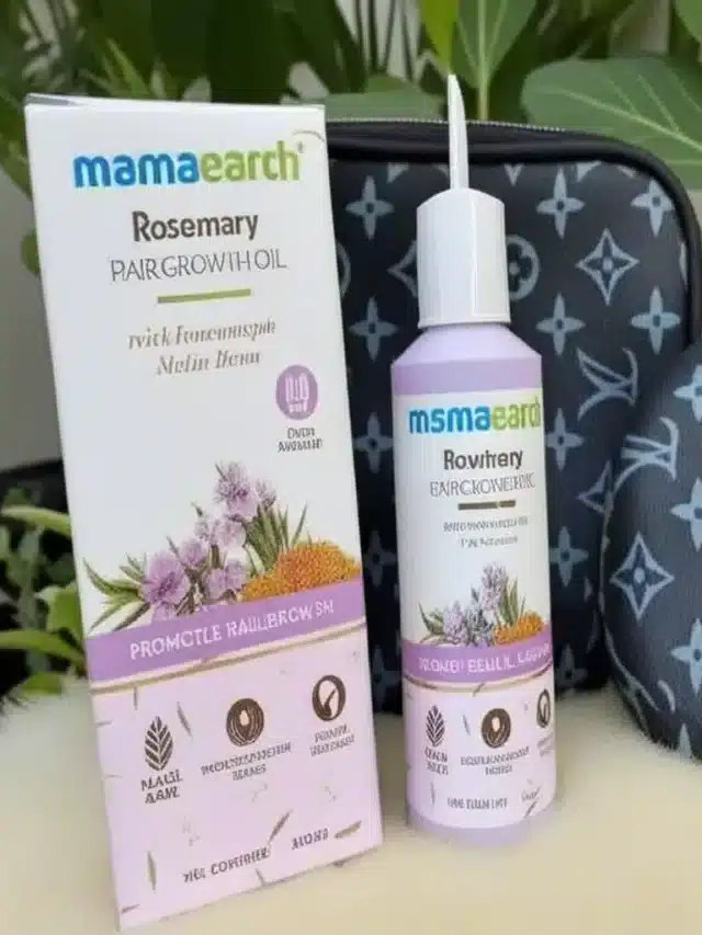 बालों में रोजमेरी का तेल लगाने से क्या होता है? |mamaearth rosemary oil is good for hair