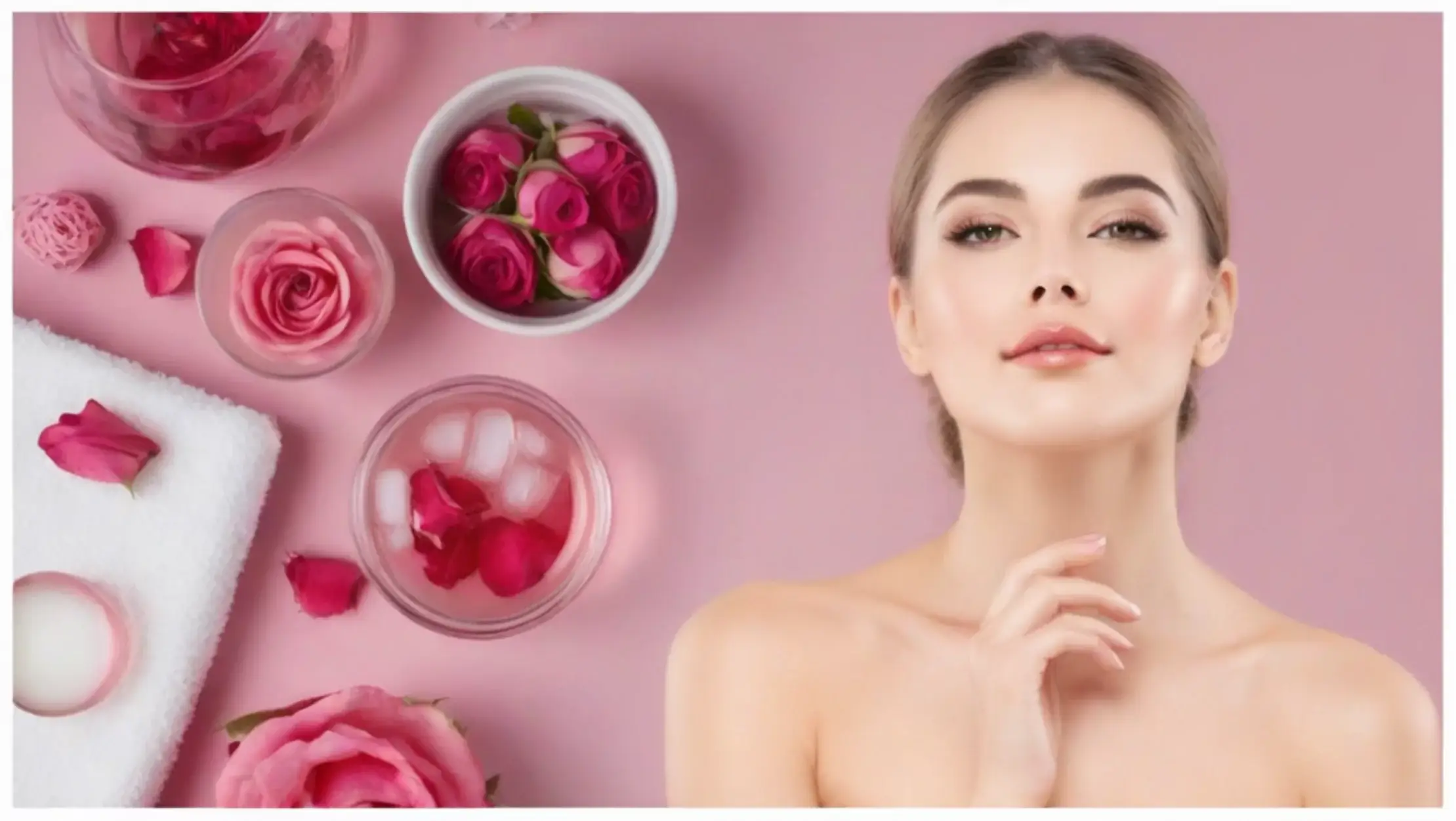 Rose Water Benefits For Face In Hindi